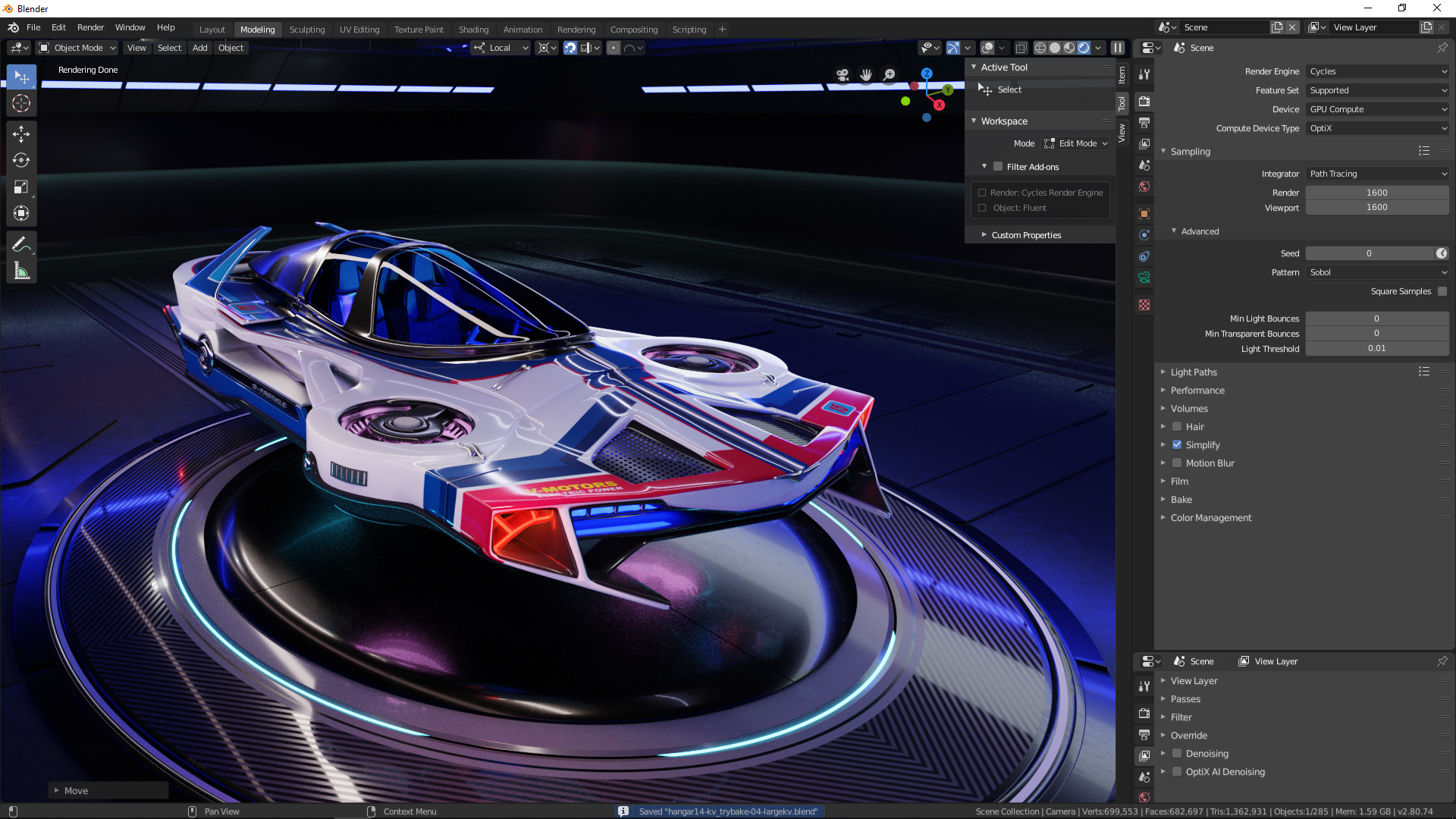 Accelerating Cycles using NVIDIA RTX 