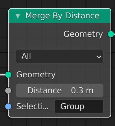 Merge by Distance