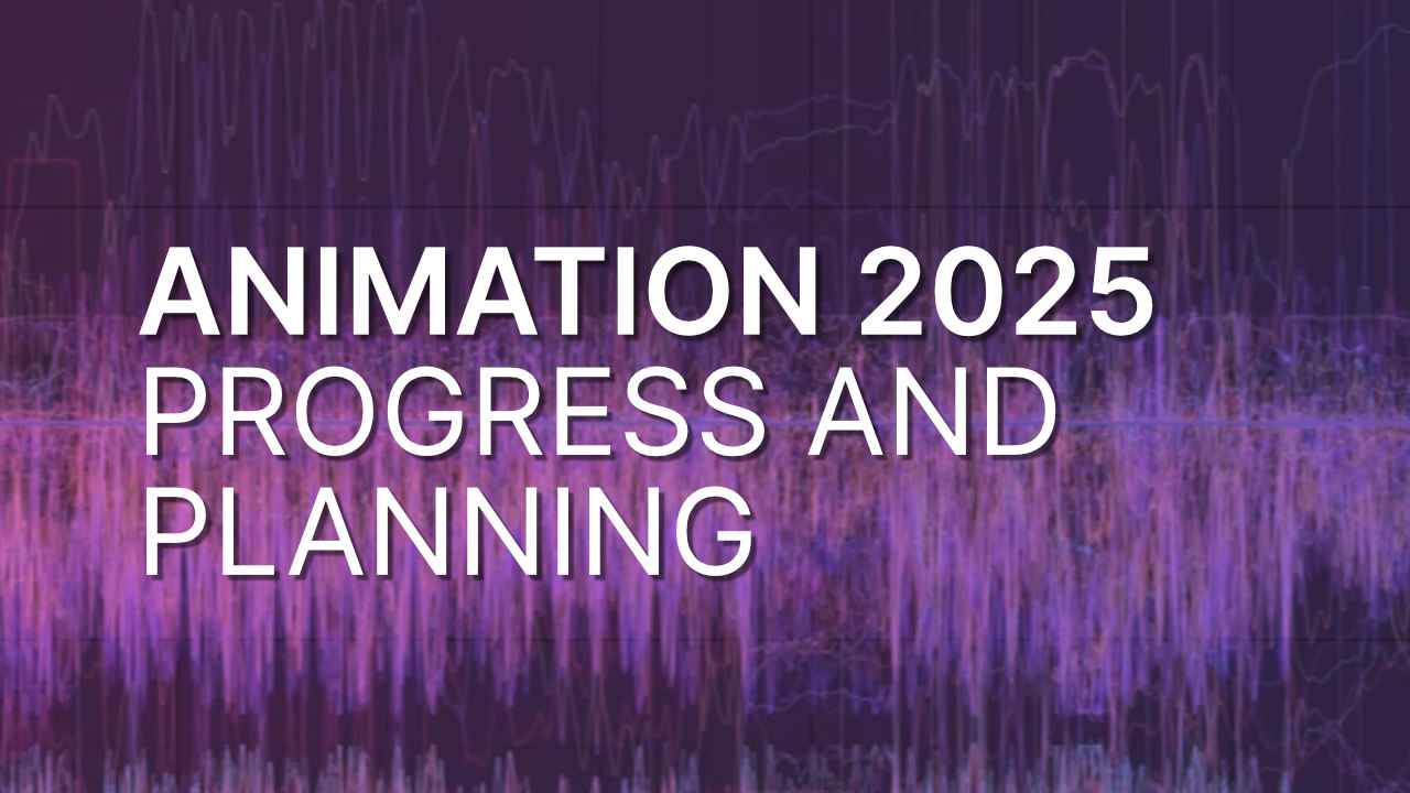 Animation Progress and planning