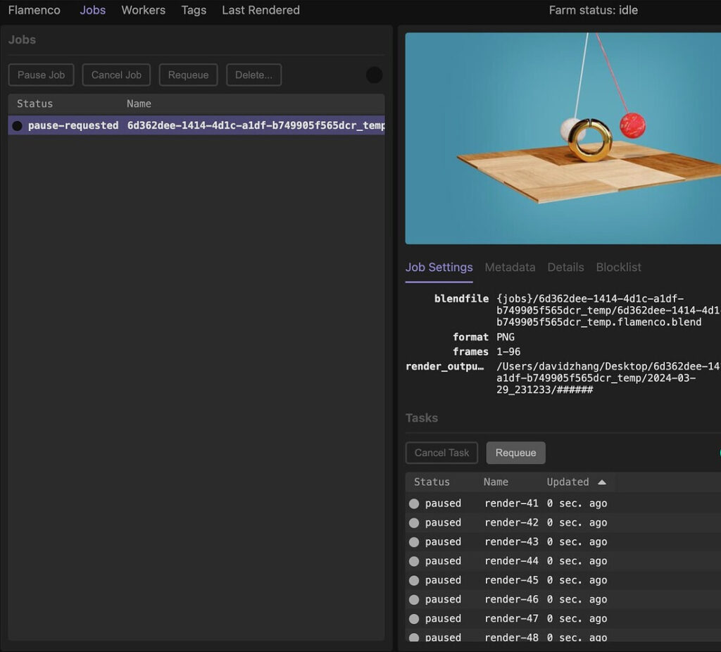 Improve Distributed Rendering & Task Execution