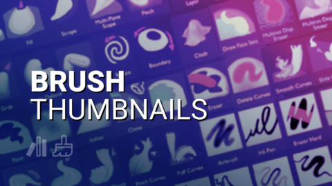 New Brush Thumbnails